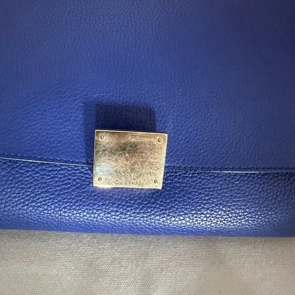 Authentic Celine Blue Trapeze Bag (Size Small) - Purchased in Paris 6eme in 2015 - Picture 15 of 15